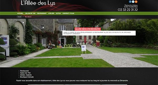 Lancement Allée des Lys
