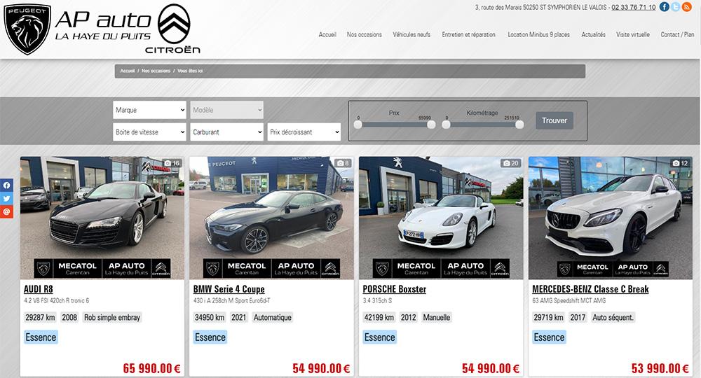 Mise à jour AP AUTO