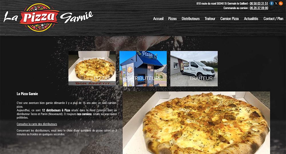 Mise à jour La Pizza Garnie