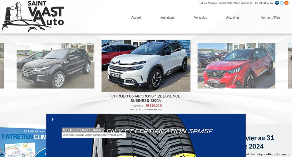 Mise à jour Saint Vaast Auto