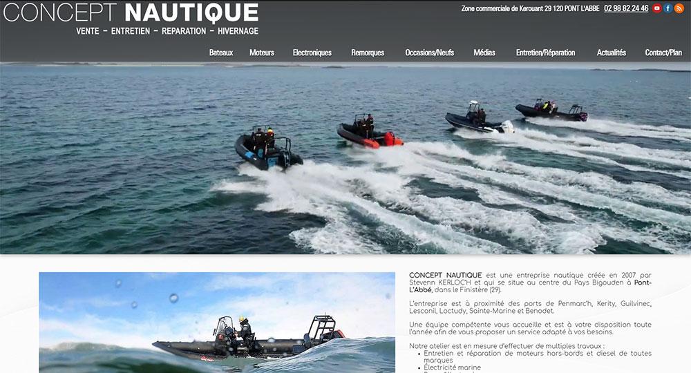 Mise à jour Concept Nautique